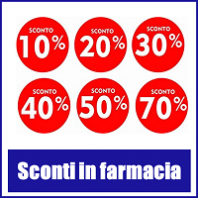 Gli sconti in farmacia